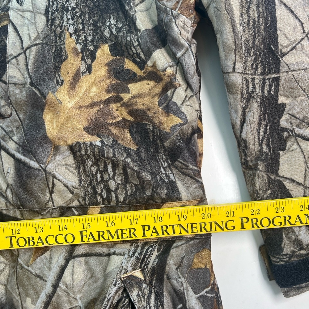 Cabelas Herters Men's Size M Coveralls Realtree Camo Insulated Hunting Jumpsuit - Picture 12 of 16
